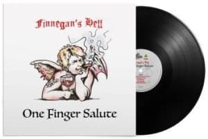 Finnegans Hell - One Finger Salute (Black Lp) (LP)