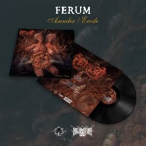 Ferum - Asunder / Erode (Black Vinyl Lp) (LP)
