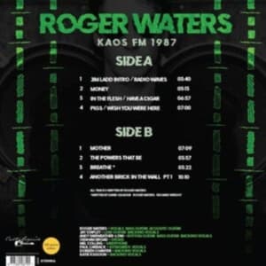 Waters Roger - Kaos Fm 1987 (LP)