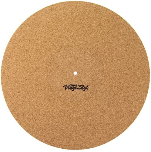 Vinyl Styl - 12" Anti-Static Cork Turntable