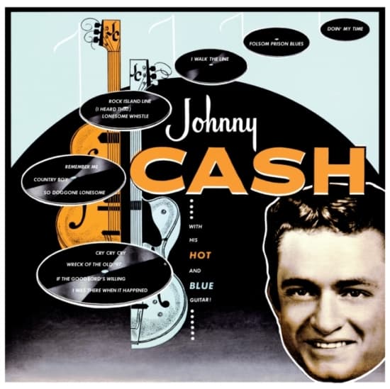Cash Johnny - With His Hot And Blue Guitar (LP)