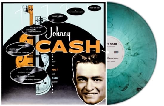 Cash Johnny - With His Hot & Blue Guitar (Marble) (LP)