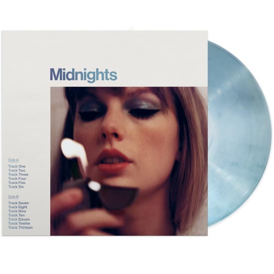 Taylor Swift - Midnights (Moonstone Blue Vinyl) (LP)