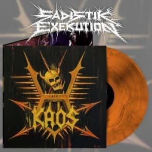 Sadistik Exekution - K.A.O.S. (Orange Marbled Vinyl Lp) (LP)
