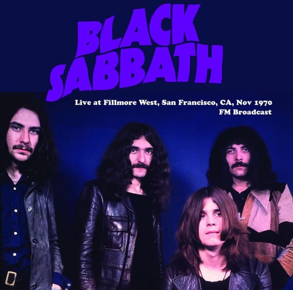 Black Sabbath: Live Fillmore West San Francisco '70 (Vinyl, LP)