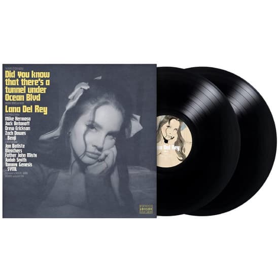 Lana Del Rey - Did You Know That There's A Tunnel Under Ocean Blvd (Black 2LP) (LP)