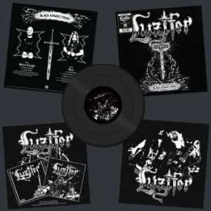 Luzifer - Black Knight/Rise (Black Vinyl Lp) (LP)