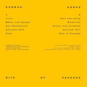 Agnas Konrad - Rite Of Passage (LP)