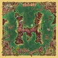Miniatyrbillede 2 af 2: Skott - Roses N Guns (Green/Yellow Marble V (LP)