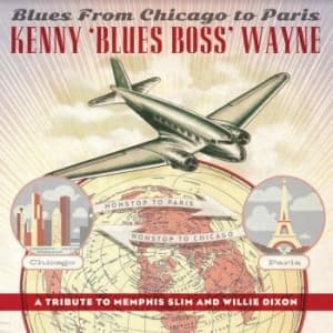 Wayne Kenny 'blues Boss' - Blues From Chicago To Paris (Red) (LP)