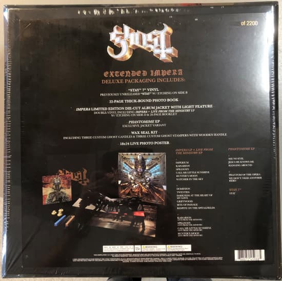 Ghost - Extended IMPERA Box Set US import (LP)