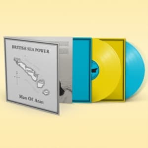 British Sea Power - Man Of Aran (Yellow And Blue Vinyl) (LP)