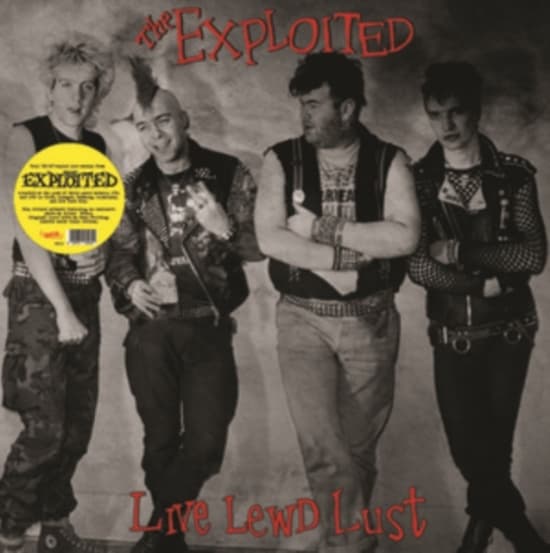 Exploited - Live Lewd Lust (Yellow Vinyl Lp) (LP)