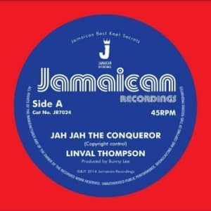 Thompson Linval - Jah Jah The Conqueror / Version (LP)
