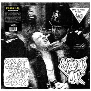 Chaos U.K. - Short Sharp Shock (White Vinyl Lp) (LP)