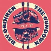 Day Drinker / The Gundown - Split (Bone Vinyl Lp) (LP)