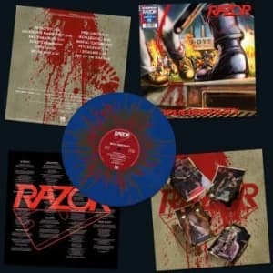 Razor - Open Hostility (Blue/Gold/Red Splat (LP)