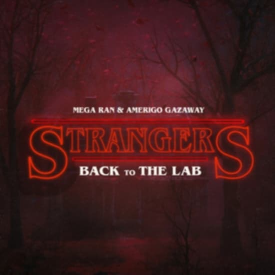MEGA RAN AND AMERIGO - Strangers (Red/Black Splatter Vinyl) (LP)