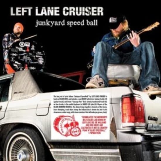 Left Lane Cruiser - Junkyard Speedball (Red & Black "Sm (LP)