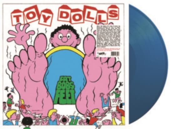 Toy Dolls - Fat Bobs Feet (Blue Vinyl Lp + Post (LP)