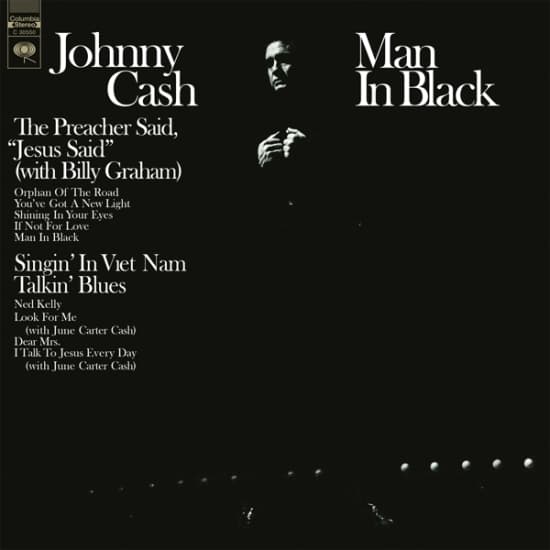 Johnny Cash - Man In Black (LP)