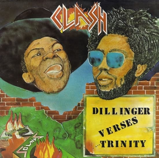 Dillinger Vs Trinity - Clash (Red Vinyl Lp) (LP)