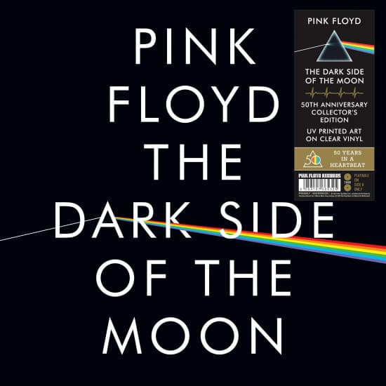 Pink Floyd - The Dark Side Of The Moon (50th Anniversary Crystal Clear Edition) (LP)