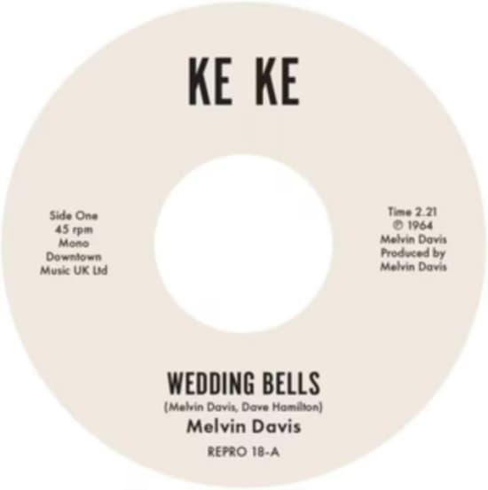 Melvin Davis - Wedding Bells / It's No News (Vinylsingle)
