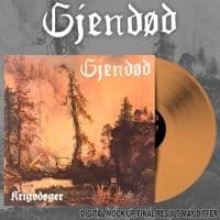 Gjendød - Krigsdøger (Beer Vinyl Lp) (LP)