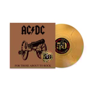 Ac/Dc - For Those About To Rock (Ltd Gold) (LP)