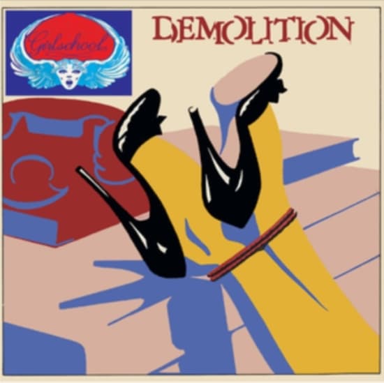 Girlschool - Demolition (Blue Marbled Vinyl Lp) (LP)