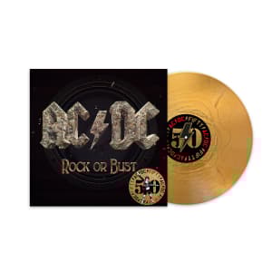 Ac/Dc - Rock Or Bust (Ltd Gold Metallic) (LP)