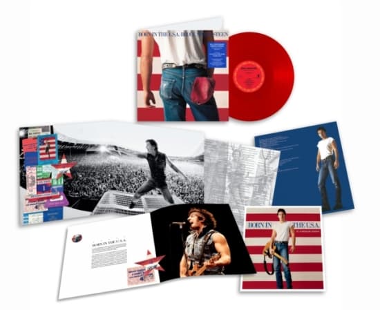 Springsteen Bruce - Born in the U.S.A. (40th Anniversary Edition) Red Vinyl (LP)