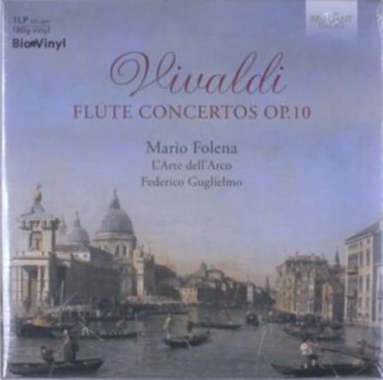 Mario Folena L'arte Dell' Arco Fe - Vivaldi: Flute Concertos, Op. 10 (LP)