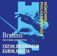Münchner Philharmoniker Zubin - Brahms: The Piano Concertos (LP)