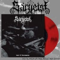 Sargeist - Lair Of Necromancy (7" Bloodred Sin