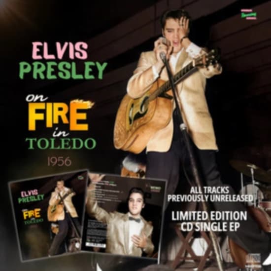 Presley Elvis - On Fire In Toledo - 1956 (Green Vin (LP)