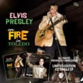 Miniatyrbilde 1 av 2: Presley Elvis - On Fire In Toledo - 1956 (Green Vin (LP)