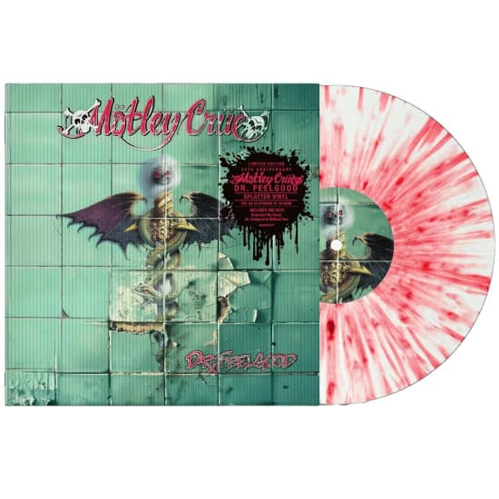 Mötley Crüe - Dr. Feelgood 35Th Anniversary (Red & White Splatter Vinyl) (LP)