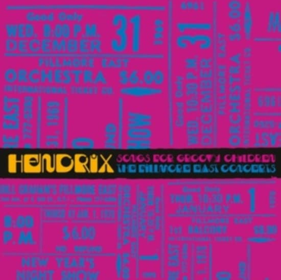 Jimi Hendrix - Songs For Groovy Children: the Fillmore East Concerts (RSD) (LP)