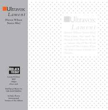 Ultravox - Lament LP (RSD) (LP)