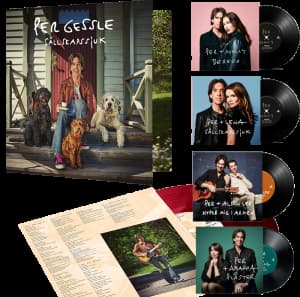 Per Gessle - Sällskapssjuk -Bundle Incl. 4 Vinyl 7' inch + signed card (LP)