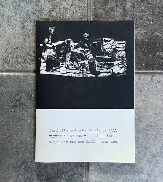Nationalteatern - Livet Är En Fest (Vit Vinyl) (LP)