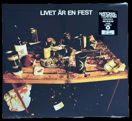 Nationalteatern - Livet Är En Fest (Vit Vinyl) (LP)