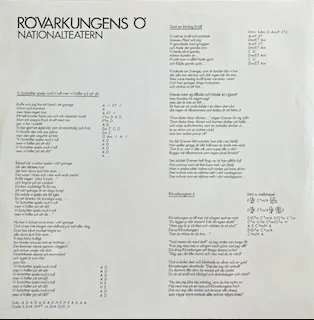 Nationalteatern - Rövarkungens Ö (Blå Vinyl) (LP)