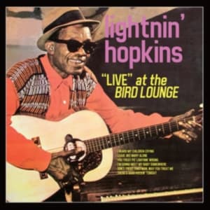 LIGHTNIN HOPKINS - Live At The Bird Lounge (Clear/Red/Yellow Splatter Effect Vinyl) (LP)