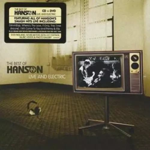 Hanson The Best of Hanson - Live and Electric (CD) Album with DVD New