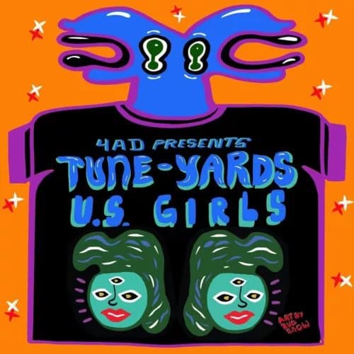 Tune Yards Coast to Coast (Us Girls Remix) (Vinyl) New