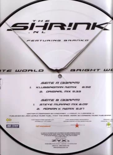 The Shrink White World, Bright World (Vinyl) New