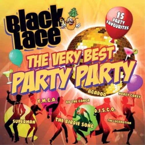 Black Lace The Very Best Party Party: 15 Party Favourites (Vinyl) 12″ Album New